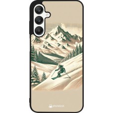 Samsung Galaxy A25 Case Hülle - Silikon schwarz Vintage Skiberg