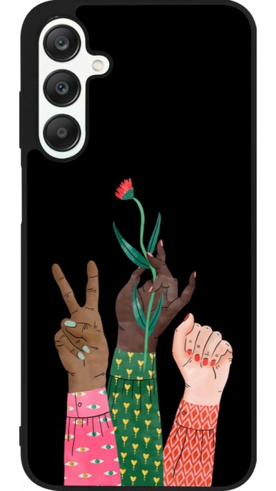 Samsung Galaxy A25 Case Hülle - Silikon schwarz Womens day 2026 2