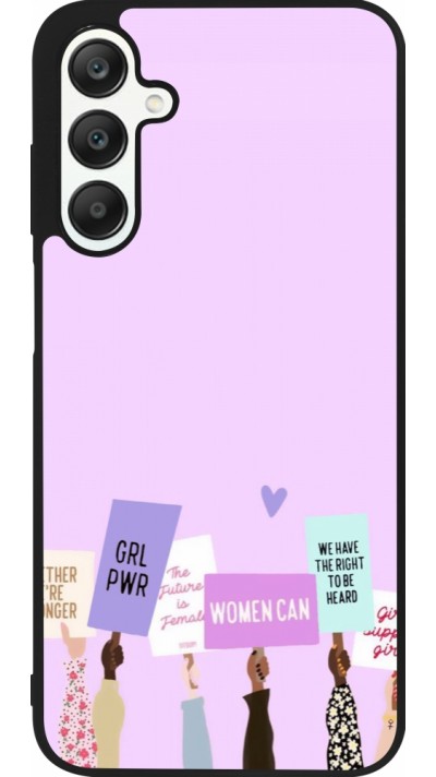 Samsung Galaxy A25 Case Hülle - Silikon schwarz Womens day 2026 9