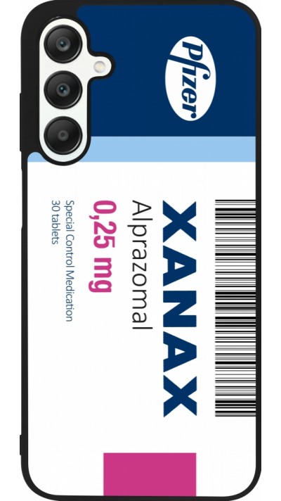 Samsung Galaxy A25 Case Hülle - Silikon schwarz Xanax Alprazolam 2025