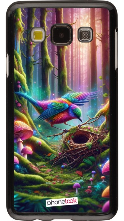 Samsung Galaxy A3 (2015) Case Hülle - Vogel Nest Wald