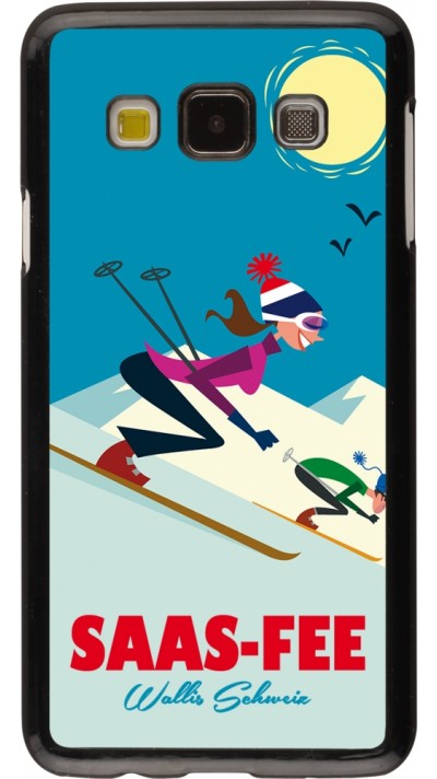 Samsung Galaxy A3 (2015) Case Hülle - Saas-Fee Ski Downhill