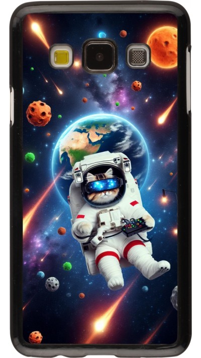 Samsung Galaxy A3 (2015) Case Hülle - VR SpaceCat Odyssee
