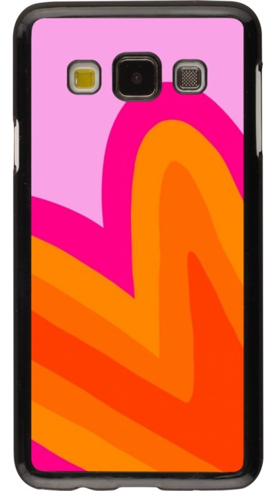 Samsung Galaxy A3 (2015) Case Hülle - Valentine 2024 heart gradient