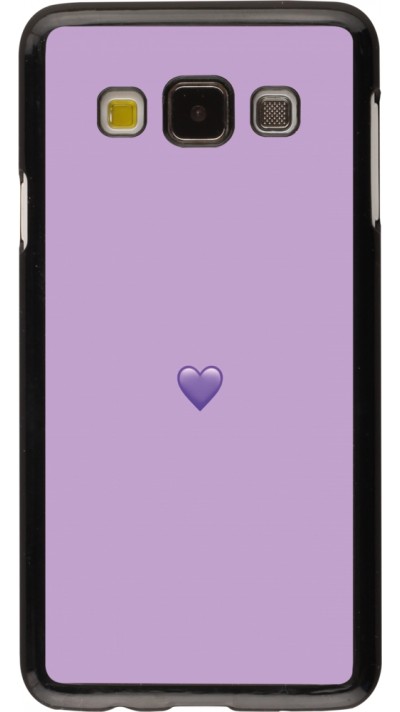 Samsung Galaxy A3 (2015) Case Hülle - Valentine 2023 purpule single heart
