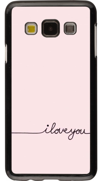 Samsung Galaxy A3 (2015) Case Hülle - Valentine 2023 i love you writing