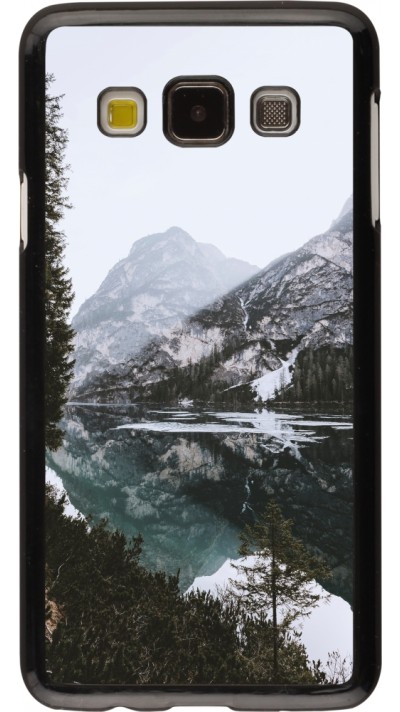 Samsung Galaxy A3 (2015) Case Hülle - Winter 22 snowy mountain and lake