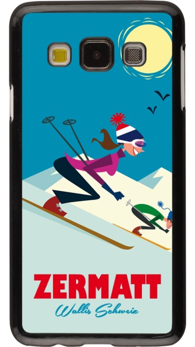 Samsung Galaxy A3 (2015) Case Hülle - Zermatt Ski Downhill