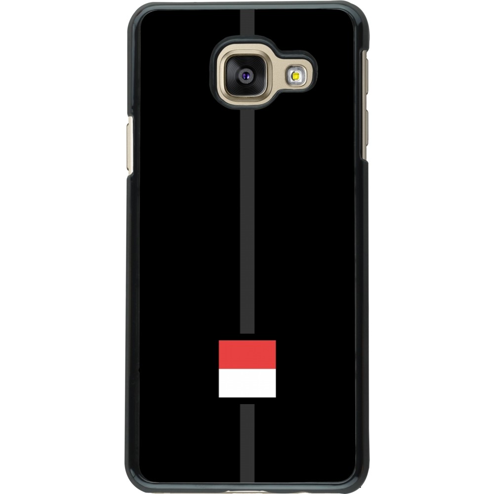 Samsung Galaxy A3 (2016) Case Hülle - Kanton SO schwarz