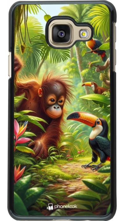 Samsung Galaxy A3 (2016) Case Hülle - Tropischer Dschungel Tayrona