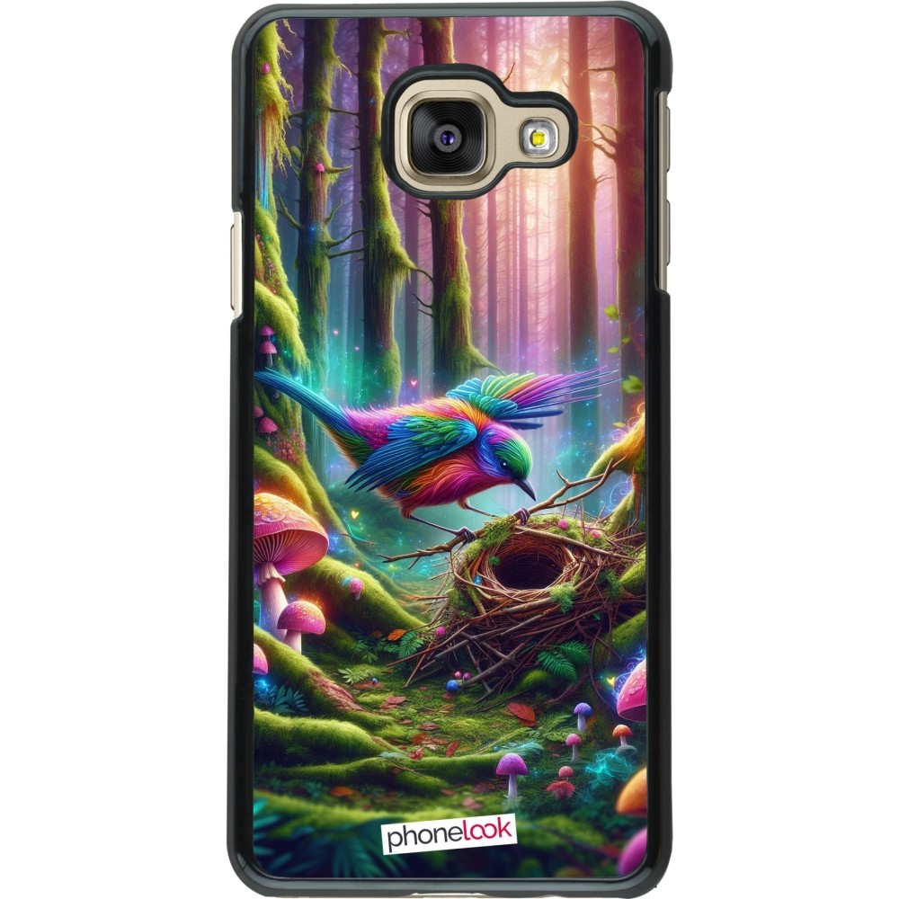 Samsung Galaxy A3 (2016) Case Hülle - Vogel Nest Wald