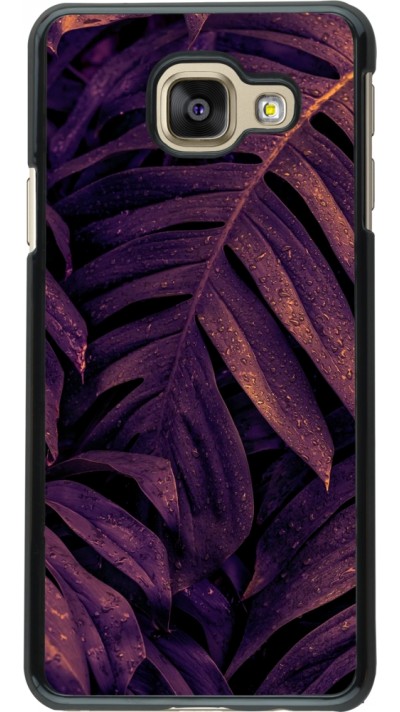 Samsung Galaxy A3 (2016) Case Hülle - Purple Light Leaves
