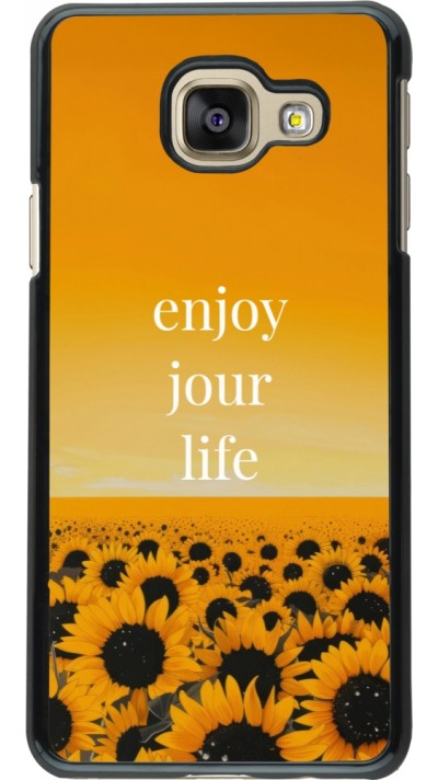 Samsung Galaxy A3 (2016) Case Hülle - Summer 2025 Enjoy your life