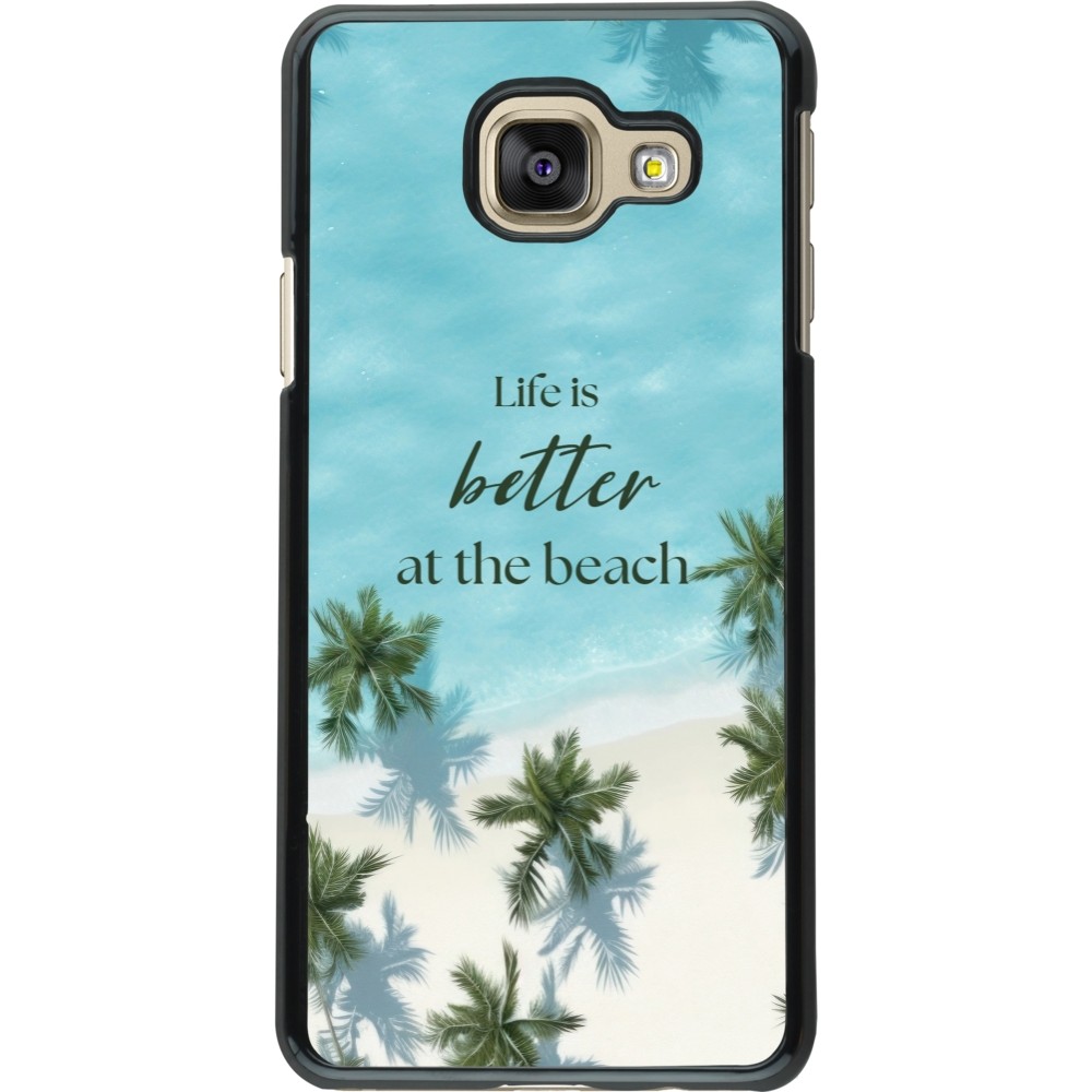 Samsung Galaxy A3 (2016) Case Hülle - Summer 2025 Life is better at the beach