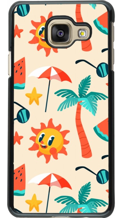 Samsung Galaxy A3 (2016) Case Hülle - Summer 2025 Pattern soleil