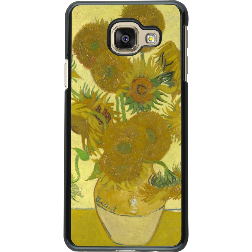 Samsung Galaxy A3 (2016) Case Hülle - Kunstbild - Sonnenblumen  - Van Gogh