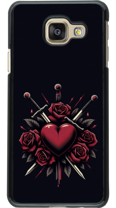 Samsung Galaxy A3 (2016) Case Hülle - Valentine 2024 gothic love