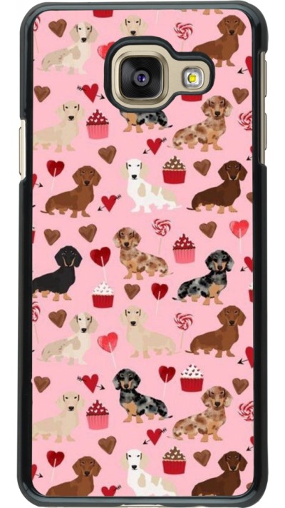 Samsung Galaxy A3 (2016) Case Hülle - Valentine 2024 puppy love