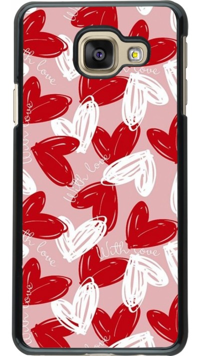 Samsung Galaxy A3 (2016) Case Hülle - Valentine 2024 with love heart