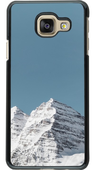 Samsung Galaxy A3 (2016) Case Hülle - Winter 22 blue sky mountain
