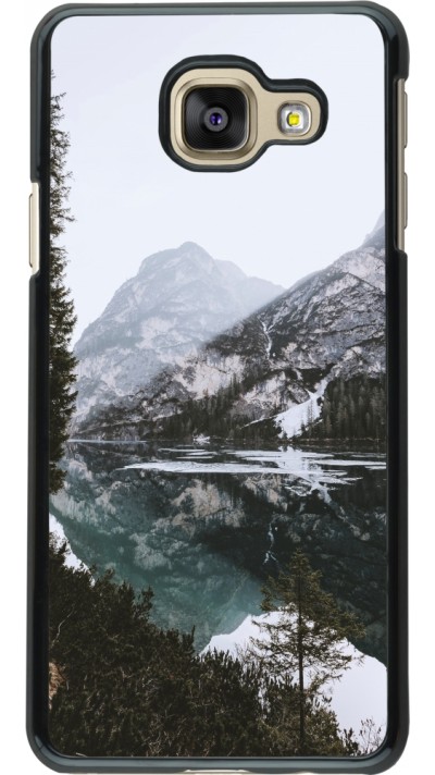 Samsung Galaxy A3 (2016) Case Hülle - Winter 22 snowy mountain and lake
