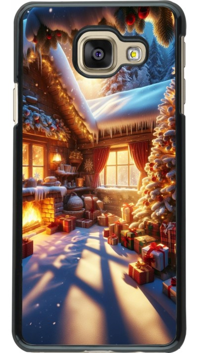 Samsung Galaxy A3 (2016) Case Hülle - Weihnachten Chalet Feerie