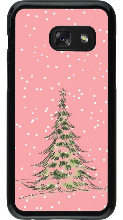 Samsung Galaxy A3 (2017) Case Hülle - Christmas 25 Pink Tree