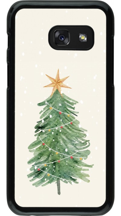 Samsung Galaxy A3 (2017) Case Hülle - Christmas 25 Sketch Tree