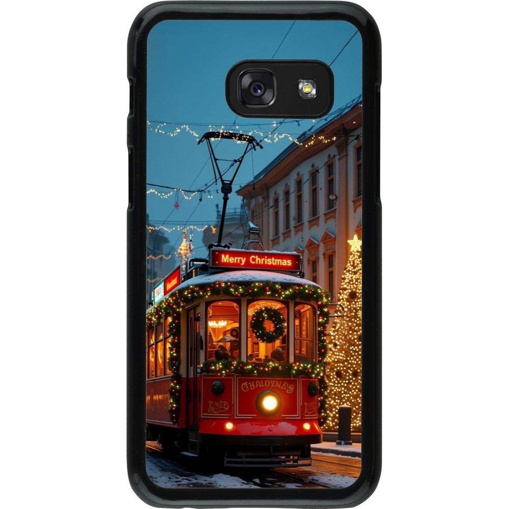Samsung Galaxy A3 (2017) Case Hülle - Christmas 25 Xmas Train