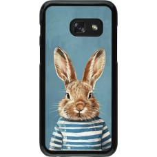 Samsung Galaxy A3 (2017) Case Hülle - Easter 2026 Rabbit navy