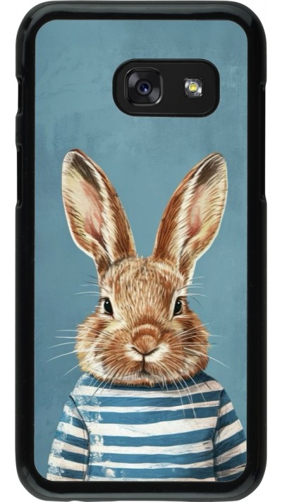 Samsung Galaxy A3 (2017) Case Hülle - Easter 2026 Rabbit navy