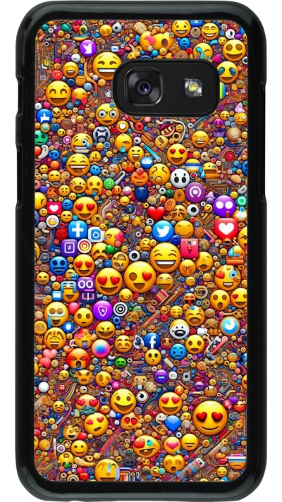 Coque Samsung Galaxy A3 (2017) - Emoji mixed