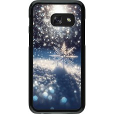 Samsung Galaxy A3 (2017) Case Hülle - Schneeflocke Solar Glanz
