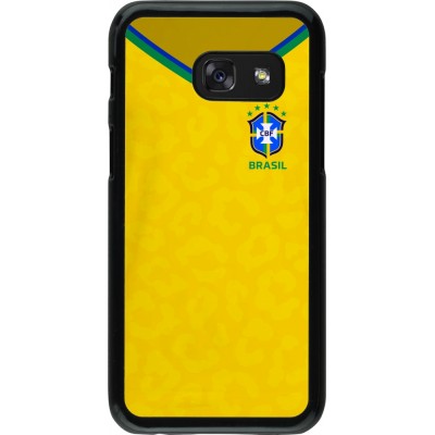Samsung Galaxy A3 (2017) Case Hülle - Brasilien 2022 personalisierbares Fußballtrikot