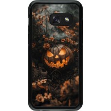Samsung Galaxy A3 (2017) Case Hülle - Halloween 2025 Pumpkin with flowers