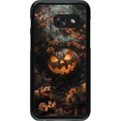 Samsung Galaxy A3 (2017) Case Hülle - Halloween 2025 Pumpkin with flowers
