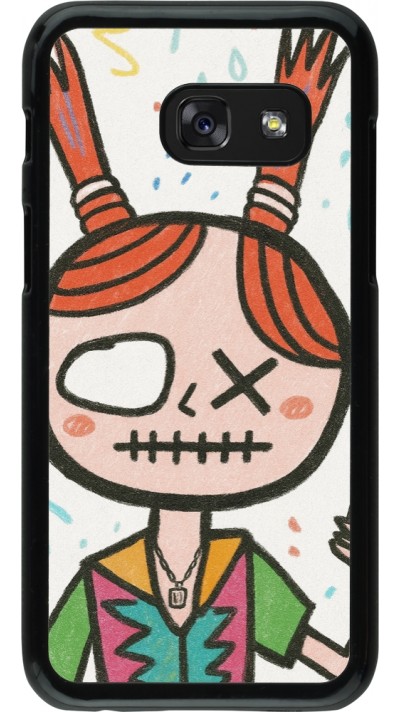 Samsung Galaxy A3 (2017) Case Hülle - Little Girl Sketch