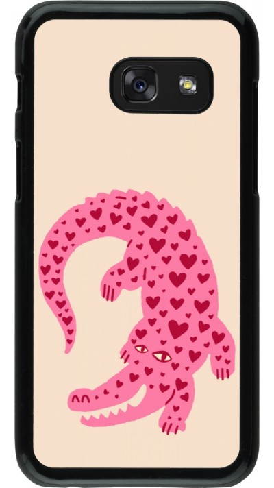 Samsung Galaxy A3 (2017) Case Hülle - Pink crocodile 2026