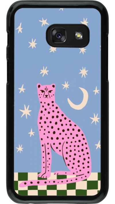 Samsung Galaxy A3 (2017) Case Hülle - Pink leopard with stars 2026