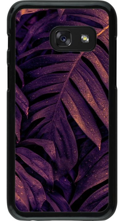 Samsung Galaxy A3 (2017) Case Hülle - Purple Light Leaves