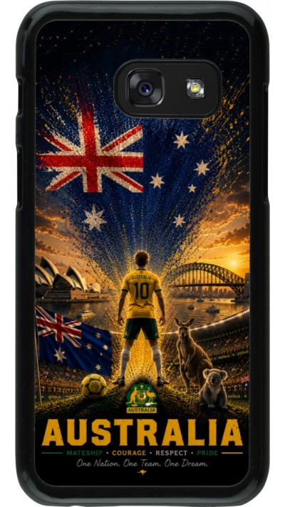 Samsung Galaxy A3 (2017) Case Hülle - Fussball Australien splash 2026