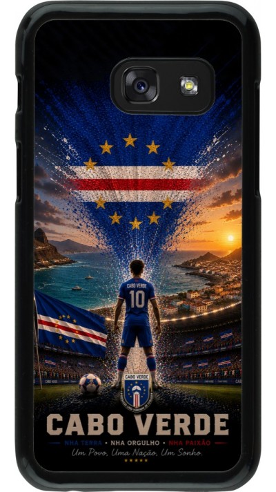 Samsung Galaxy A3 (2017) Case Hülle - Fussball Kap Verde splash 2026