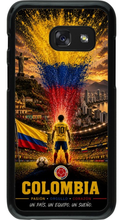 Samsung Galaxy A3 (2017) Case Hülle - Fussball Kolumbien splash 2026