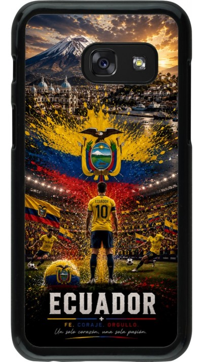 Samsung Galaxy A3 (2017) Case Hülle - Fussball Ecuador splash 2026