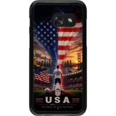 Samsung Galaxy A3 (2017) Case Hülle - Fussball Vereinigten Staaten splash 2026