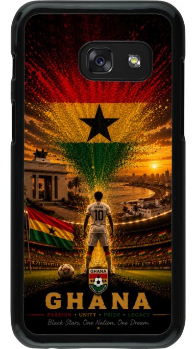 Samsung Galaxy A3 (2017) Case Hülle - Fussball Ghana splash 2026