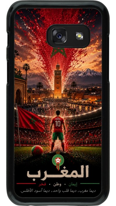 Samsung Galaxy A3 (2017) Case Hülle - Fussball Marokko splash 2026