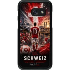 Samsung Galaxy A3 (2017) Case Hülle - Fussball Schweiz splash 2026