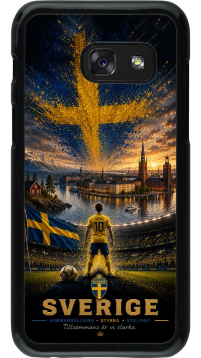 Samsung Galaxy A3 (2017) Case Hülle - Fussball Schweden splash 2026