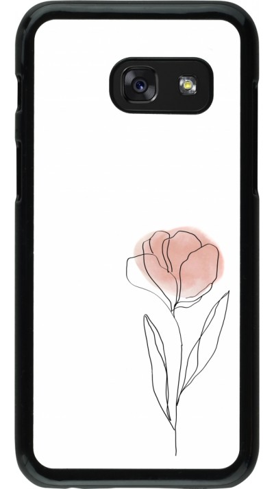 Samsung Galaxy A3 (2017) Case Hülle - Spring 23 minimalist flower